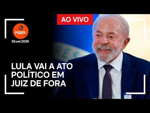 Ao vivo: Lula vai a ato político em Juiz de Fora