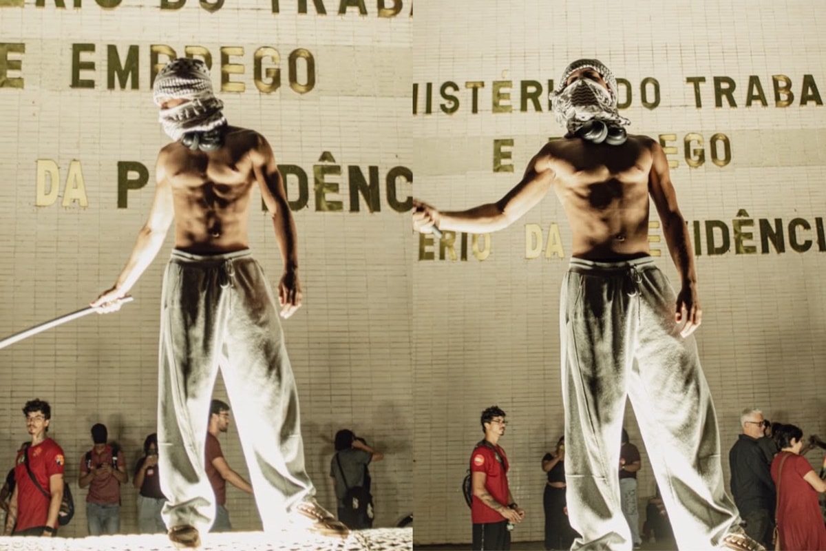 "Gostoso da Esplanada" reage a vídeo viral em ato: “O importante é a pauta”
