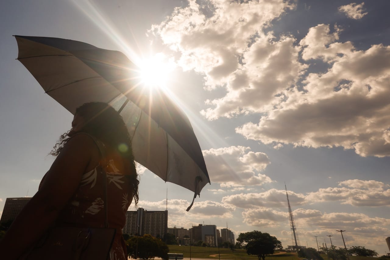 DF registra dia mais quente do ano e tem previsão de mais calorão