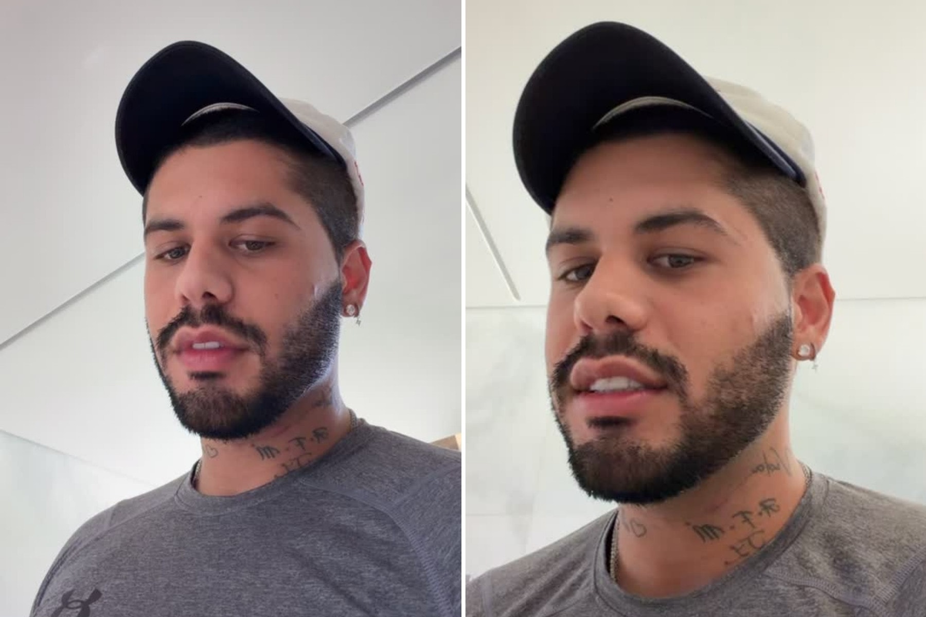 Zé Felipe explode após críticas de Luana Piovani a Virginia