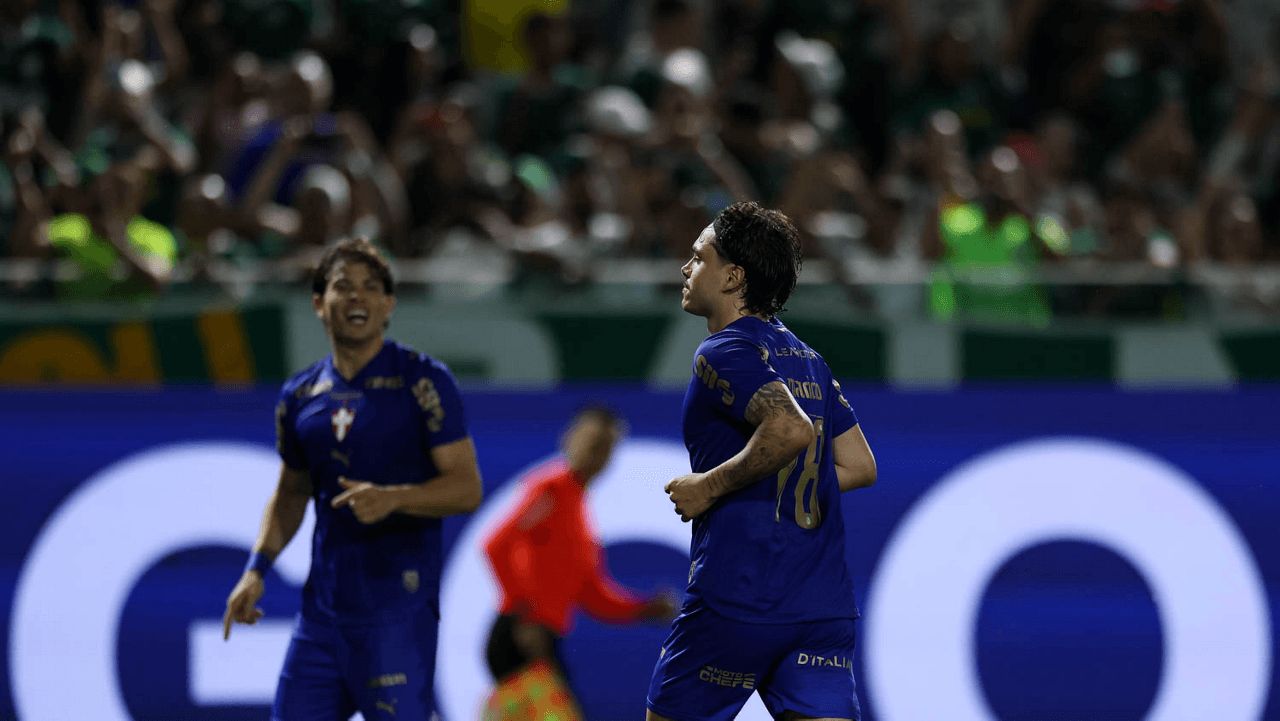 Neymar é expulso por Lei Vini Jr. e se descontrola em Santos x Bahia; veja