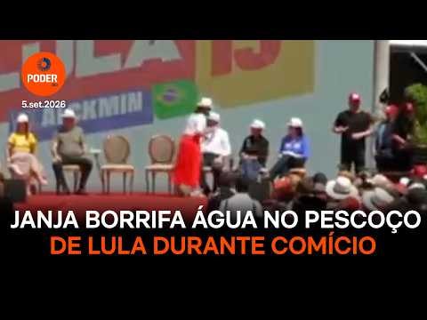 Comício de Lula em SP tem críticas à família Bolsonaro e a Tarcísio