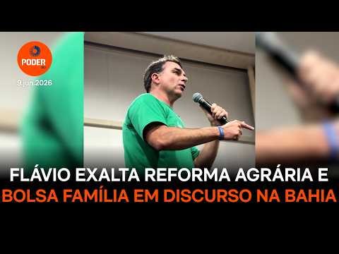 Flávio exalta reforma agrária e Bolsa Família em visita à Bahia