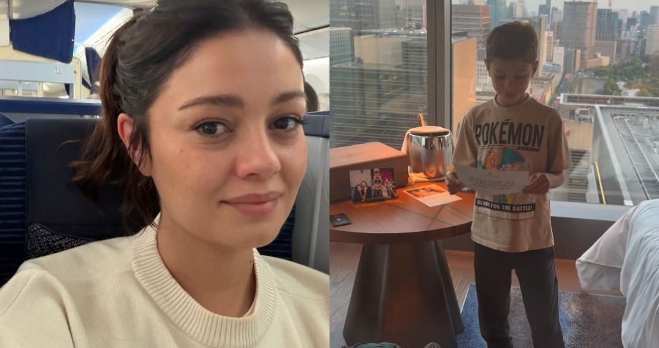 Sophie Charlotte mostra viagem com filho à cidade natal, na Alemanha