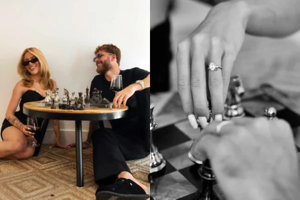 Karoline Lima detalha pedido de casamento de Léo Pereira: "Eu e ele"