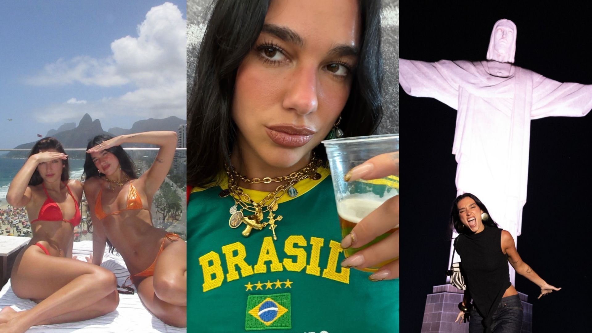 Vestido de casamento de Dua Lipa teria inspiração em noiva de Mick Jagger