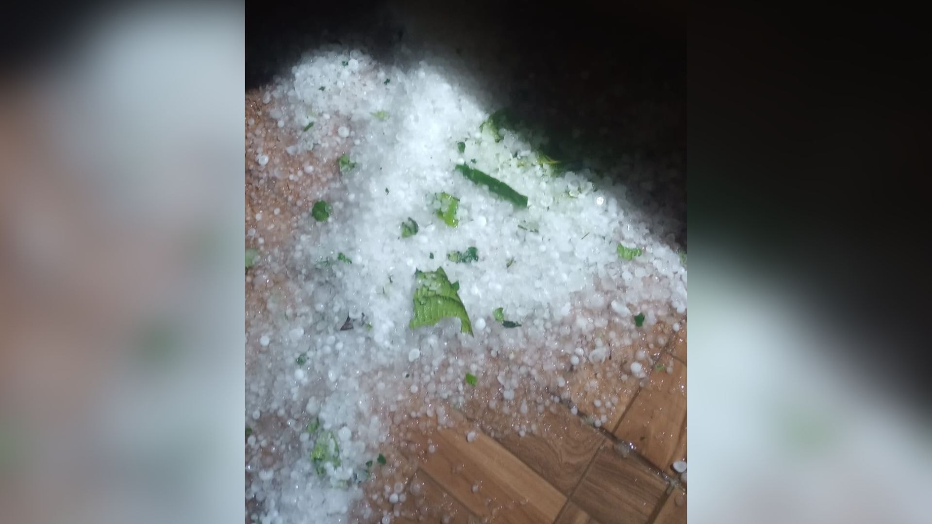 Cidades da Região Sul do país são atingidas por chuva de granizo; veja