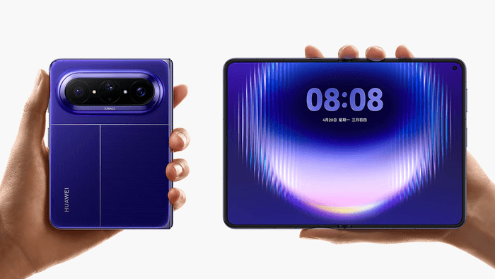 Celular dobrável da Huawei com formato peculiar ganha imagens oficiais