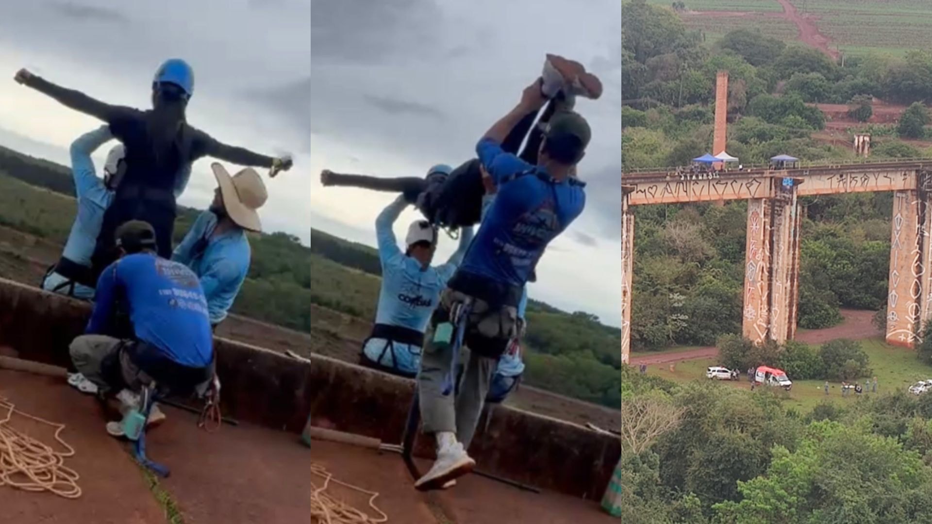 Morte em rope jump em SP: especialistas explicam obstrução e ocultação