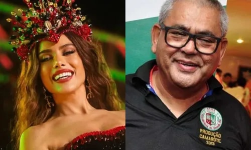 Anitta se incomoda e bate de frente com Jayder Soares, chefão da Grande Rio, após coroação