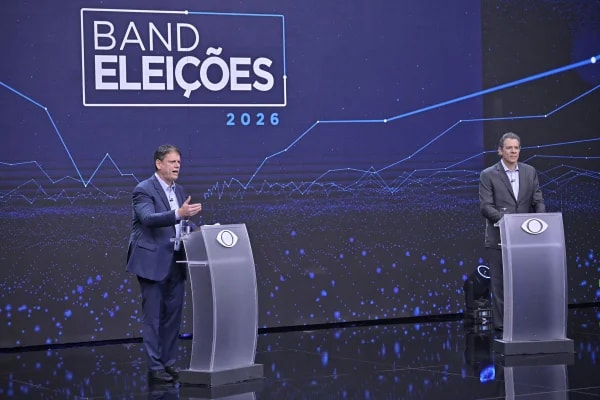 Cinco momentos em que Tarcísio e Haddad trocaram farpas no debate em SP