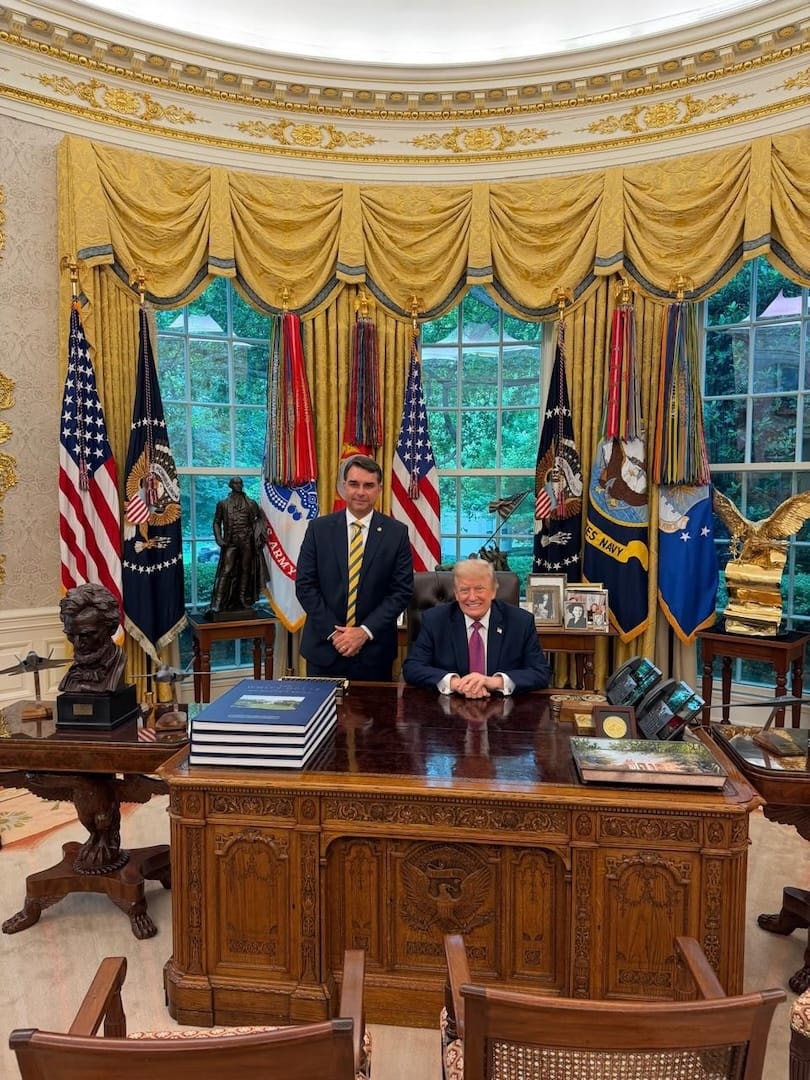 Flávio diz que pediu a Trump que classifique PCC e CV como terroristas