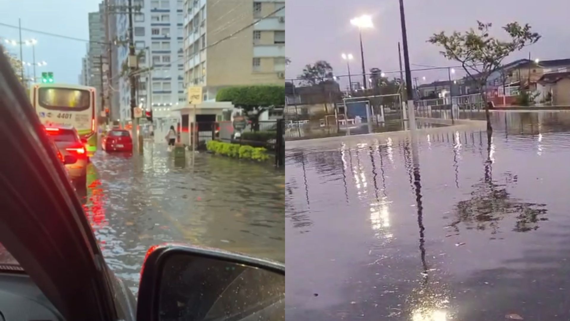Chuva provoca alagamentos em São Paulo e alerta vermelho na ZL
