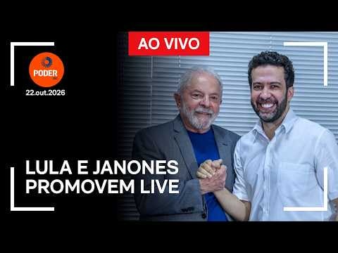 Ao vivo: Lula e Janones promovem live