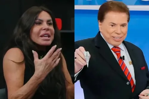 Gretchen lembra momentos íntimos com Silvio Santos: 'Barrigudo'