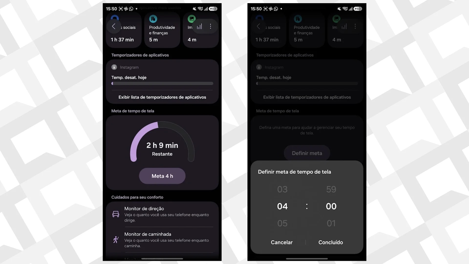 Como controlar o tempo de uso do celular sem instalar outro app