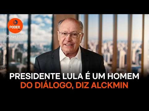 Lula é um homem do diálogo, diz Alckmin em propaganda eleitoral