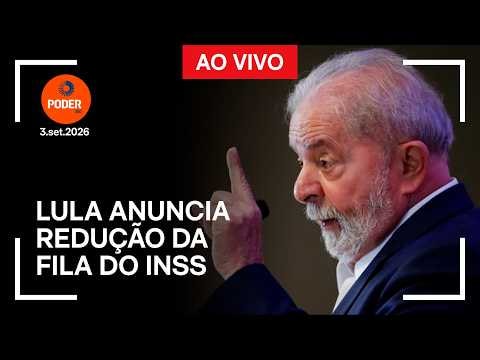 Ao vivo: Lula anuncia redução da fila do INSS