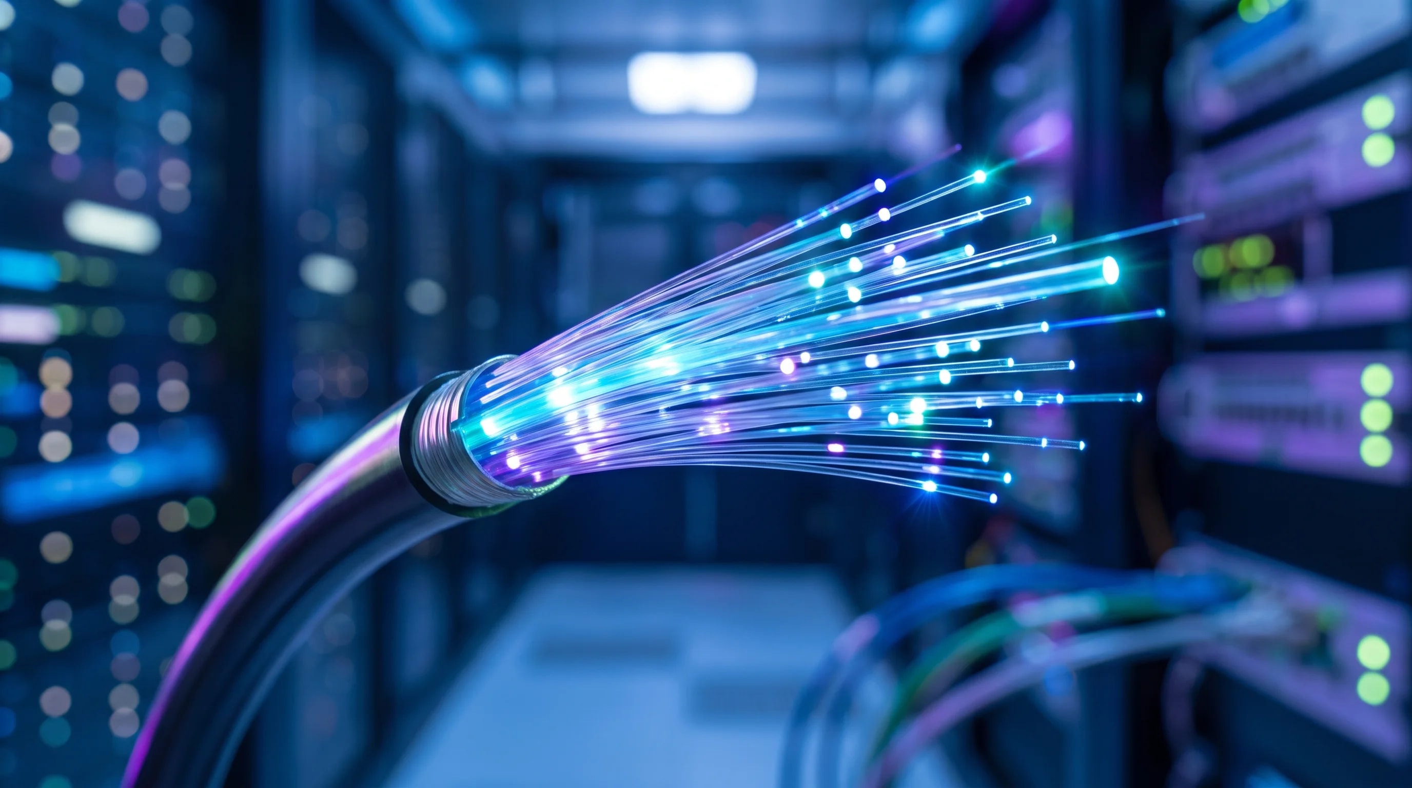 Nova fibra óptica consegue baixar 20 mil filmes em 4K em apenas 1 segundo