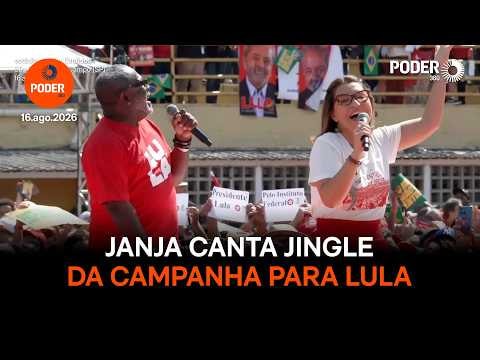 Janja vira cantora e grava clipe com jingle de campanha para Lula