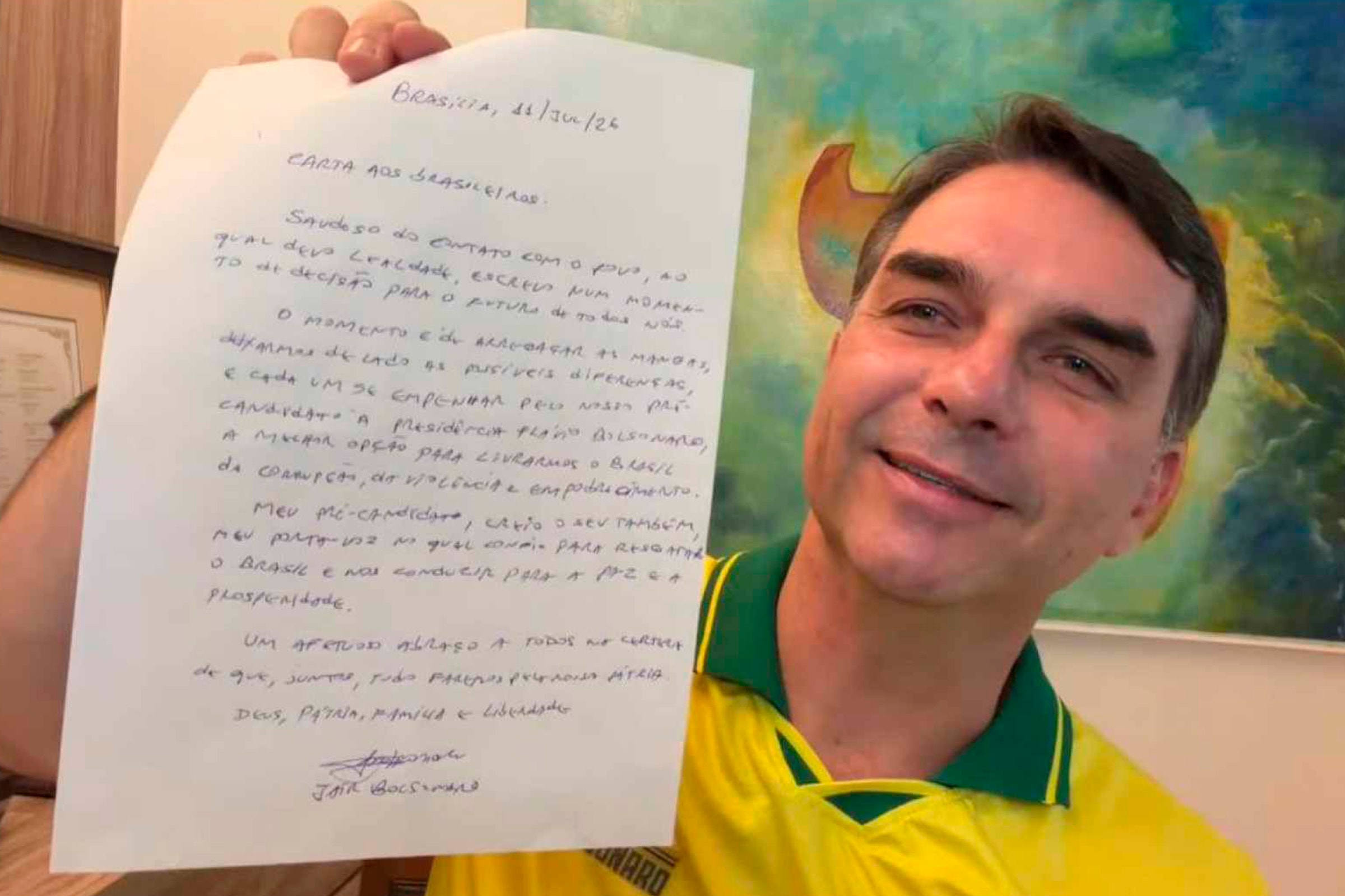 Bolsonaro é perseguido político ao qual negam o direito de ver o filho