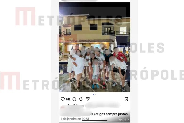 "Amigos sempre juntos”: coronel da PM passou Ano Novo com operador do PCC