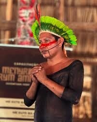 Líder indígena defende cultura e território da aldeia Kapot Jurinã no ATL 2026