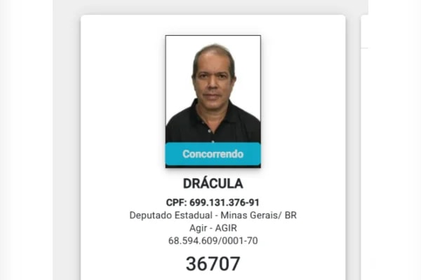 De Plínio Trump a Vovó Tsuname: os nomes curiosos nas urnas de MG