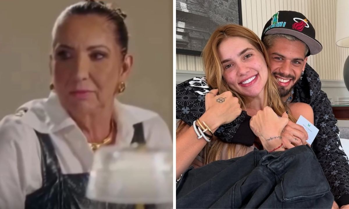 Mãe de Virginia se irrita com acusação de 'golpe do baú' contra Zé Felipe; VÍDEO