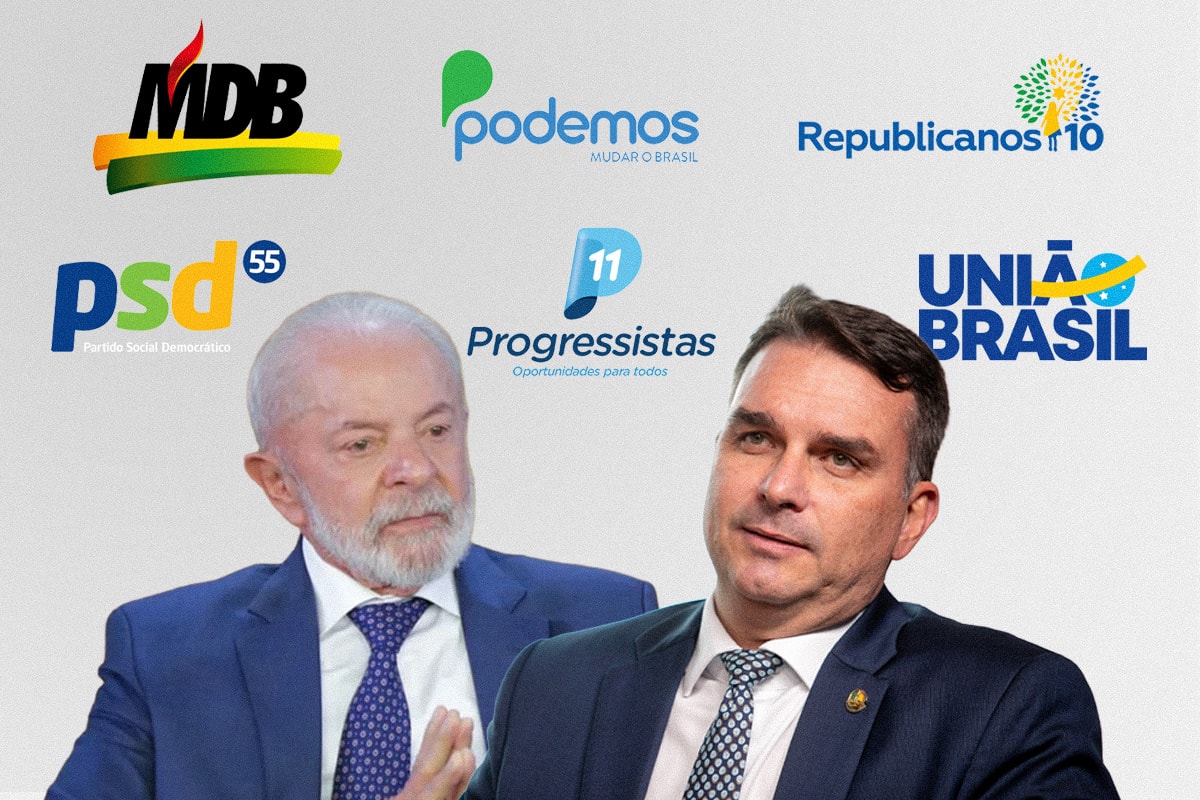 Focos de Lula e Flávio, partidos do Centrão tendem a liberar filiados