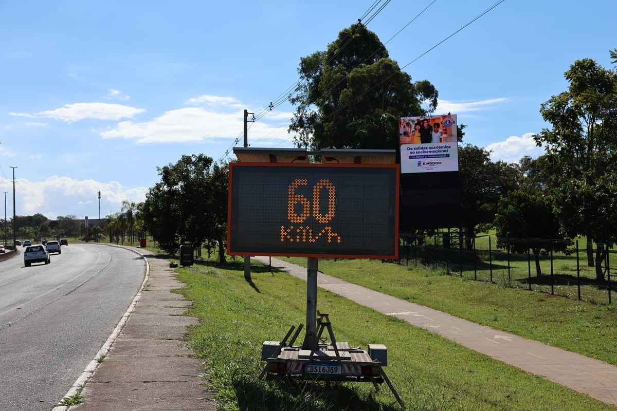 Ponte JK: velocidade de 60 km/h é mantida após suspensão de semáforos