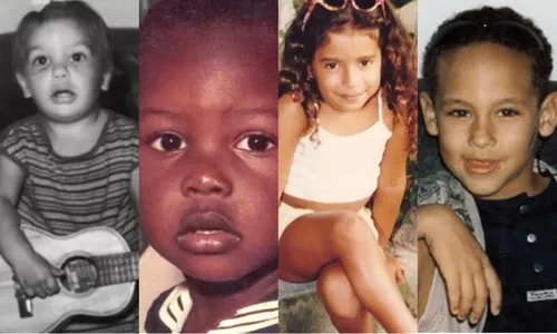 De Anitta a Ivete: veja como eram os mais famosos do Brasil na infância; Dia das Crianças é comemorado hoje