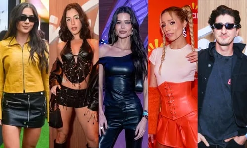 Rock in Rio: famosos ousam com couro e mais; veja looks do 2º dia