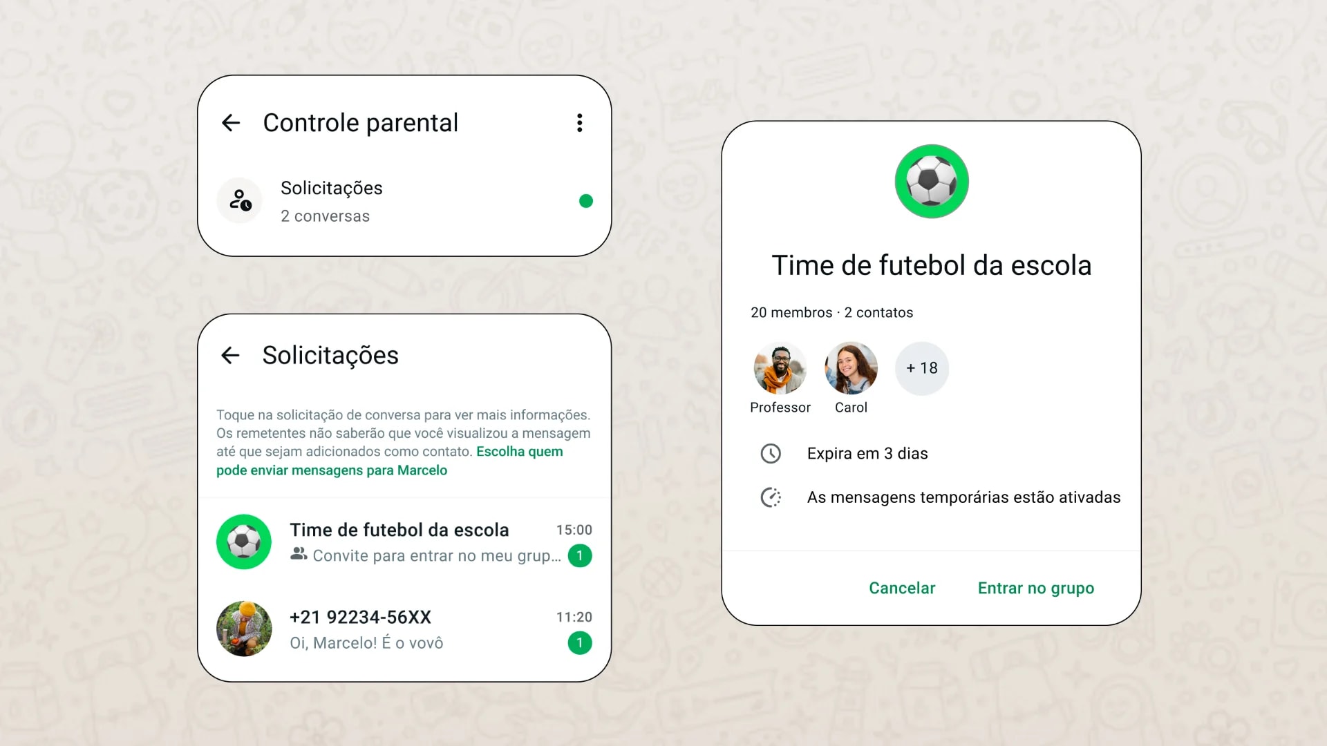 WhatsApp ganha novos controles para pais de adolescentes; veja o que muda