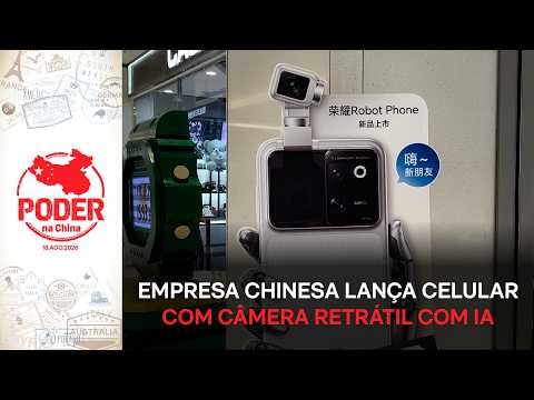 Empresa chinesa lança celular com câmera retrátil controlada por IA