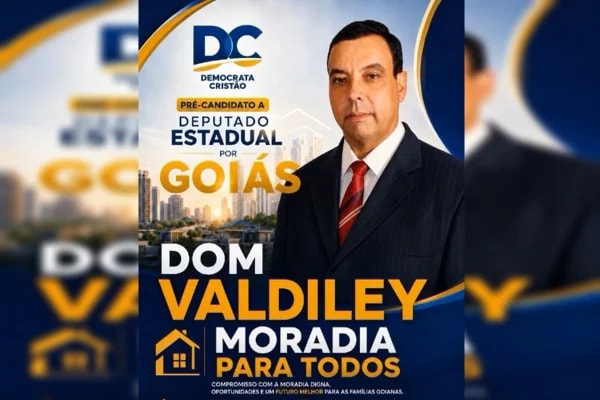 Candidato a deputado federal por Goiás está foragido da Justiça