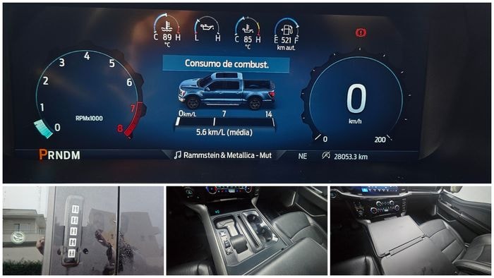 8 tecnologias "escondidas" da Ford F-150 Lariat Black