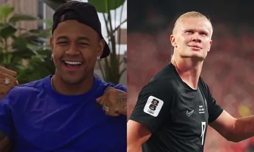 Léo Santana provoca e manda recado ao craque da Noruega: 'Pesadelo'