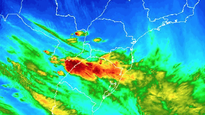 Geada atinge Sul do Brasil e alerta de tempestades segue no país