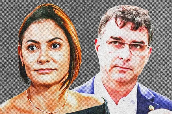Michelle teme que Bolsonaro volte à cadeia após Flávio divulgar carta
