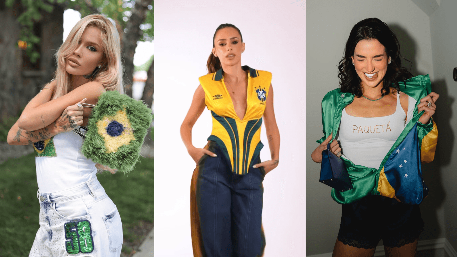 Deborah Secco mostra look de jogo da Copa e chama atenção de Biancardi