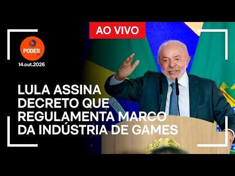 Ao vivo: Lula assina decreto que regulamenta marco da indústria de games