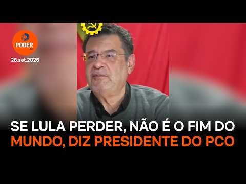 Se Lula perder, não é o fim do mundo, diz presidente do PCO