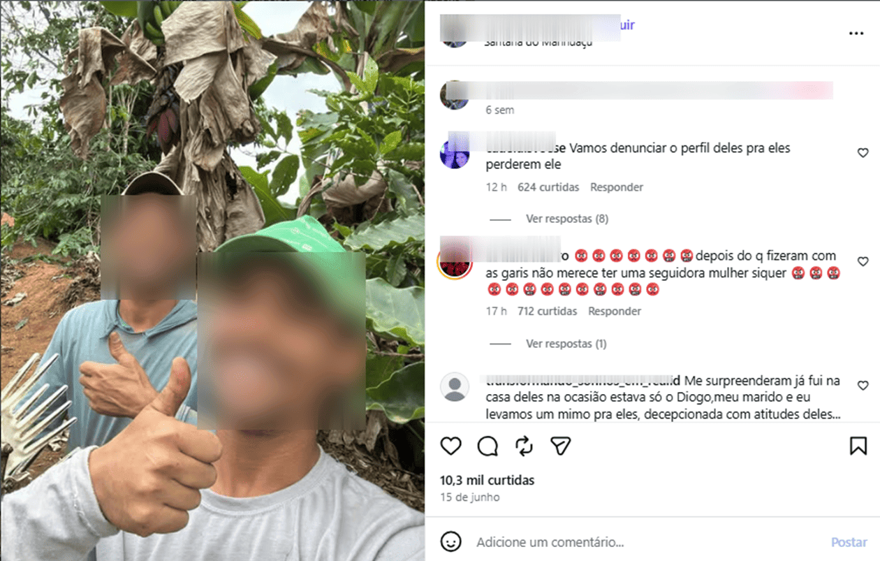Gari cobra justiça após agressão de influenciadores em MG