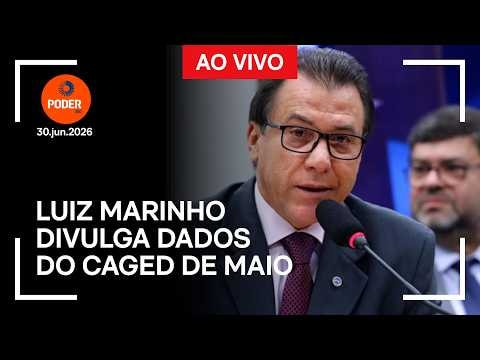 Ao vivo: Luiz Marinho divulga o Caged de maio