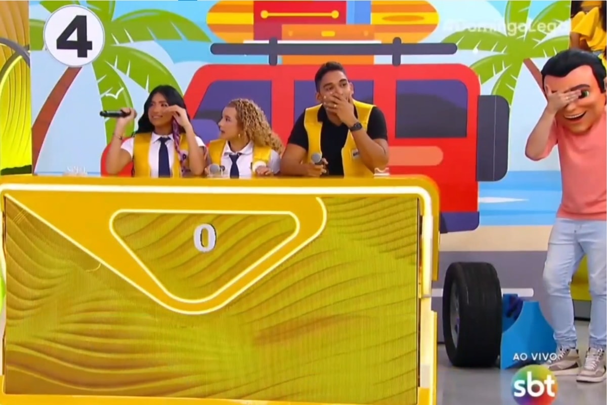 Passa ou Repassa: jovem perde tudo em pergunta fácil sobre reality do SBT