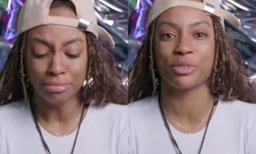 Lumena chora e desiste de reality show após enfrentar crise; VÍDEO