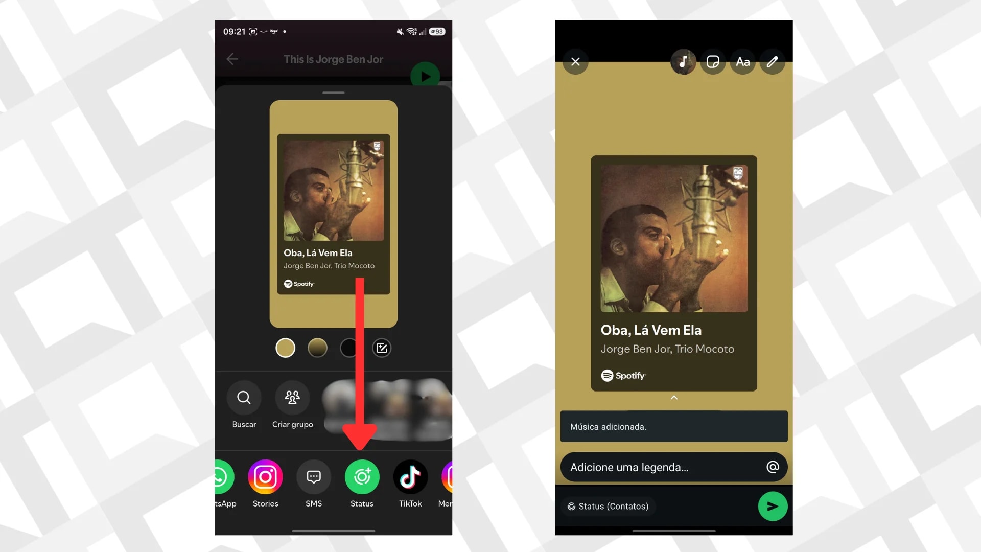 WhatsApp imita o Instagram e libera compartilhamento de música no Status