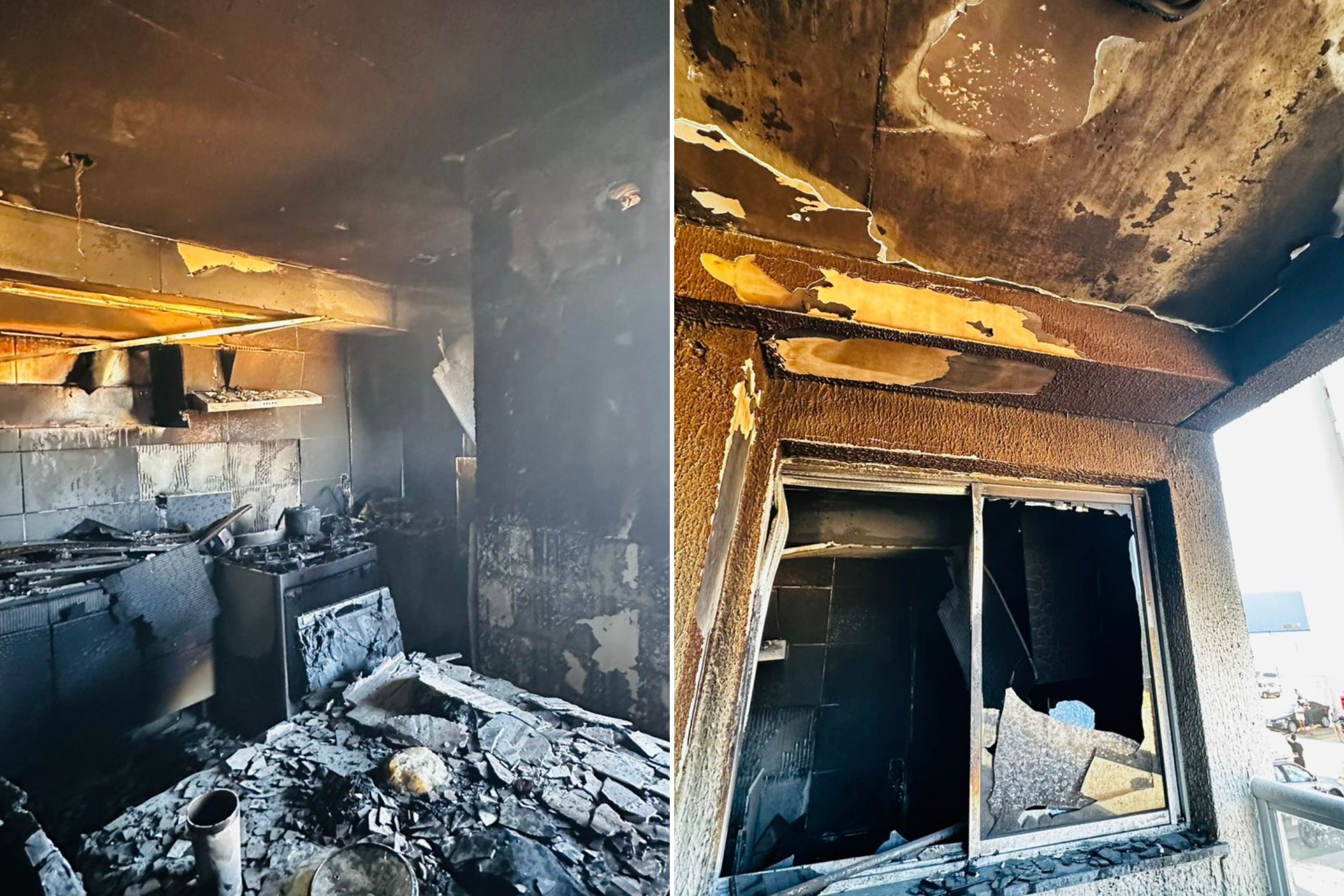 Homem põe fogo em apartamento, pula nu de sacada e prédio é evacuado em MG
