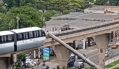 Linha 15-Prata volta a operar normalmente após queda de guindaste em SP